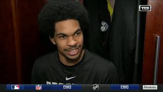 Jarrett Allen on his second doubledouble of the year [upl. by Warram]