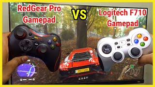 Logitech F710 vs Redgear Pro Wireless Gamepad Comparison [upl. by Pellegrini]