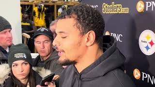 Minkah Fitzpatrick on facing Bills quarterback Josh Allen [upl. by Eidde]