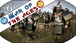 WAR OF THE AGES  Total War Shogun 2 Head to Head Trilogy Rise of the Samurai  Ep01 [upl. by Myrtia]