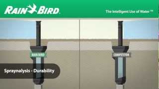 Rain Bird Spraynalysis Durability Test [upl. by Moule]