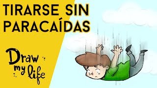 ¿Qué PASA si SALTAS sin PARACAÍDAS  Draw My Life [upl. by Acinhoj348]