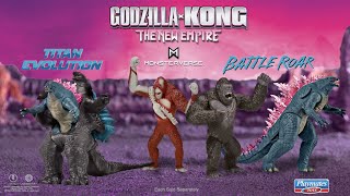 Godzilla x Kong The New Empire Deluxe Figures Commercial – 30sec [upl. by Neitsabes]