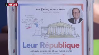 « Leur République »  le nouveau livre de François Hollande destiné aux enfants [upl. by Nosloc71]