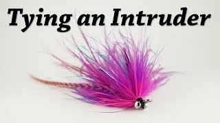 How to Tie an Intruder 4K Video  Steelhead Fly Tying [upl. by Mallon138]