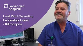 Simon Brooks Anaesthetics Clinical Lead recounts Kilimanjaro experiences  Lord Plant Award [upl. by Adeehsar155]