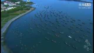 Chinese City  birds eye view of Weihai China 《飞越齐鲁2012——航拍威海》 [upl. by Fi]