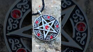 Pentagramas en acero inoxidable joyas amuletos talisman [upl. by Sirod]