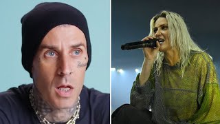 Travis Barker REACTS To Linkin Park Hiring Emily Armstrong as Chester Benningtons Replacement [upl. by Tamara]