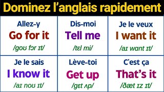 🔴 Phrases simples très utiles pour apprendre langlais rapidement ✅ Useful Sentences to learn French [upl. by Abshier]