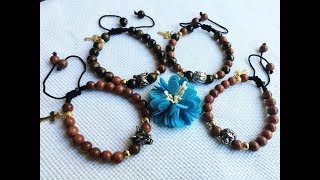 COMO HACER PULSERA MASCULINA COMO HACER PULSERAS DE HOMBRE TUTORIAL DE PULSERAS DE MODA MASCULINA [upl. by Uda]