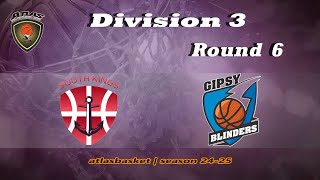 Atlasbasket  Div 3Round 6  SOUTH KINGS vs GIPSY BLINDERS [upl. by Aciretahs]