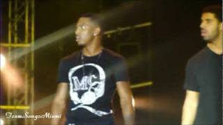 Trey Songz Drake UnusualampSuccsessful Live  SpringFest Miami 2011 [upl. by Chappell]