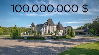 100 Million Luxury Mansion in Canada  Dream Mansion Tour [upl. by Mosley]