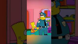 Bart a obtenu une ordonnance restrictive 😥😞 simpsons dessinanimé lessimpson [upl. by Noivaz]