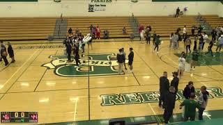 Reedley High School vs Sunnyside High Varsity Womens Basketball [upl. by Icaj]