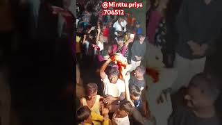 nache par tau chori raifal 🔫bhojpuri durgapooja visrjan [upl. by Otrebcire177]