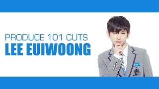 Produce 101 Performance Cut  23 LEE EUIWOONG 이의웅 [upl. by Arres]