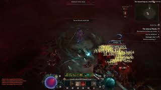 Diablo 4  S5  Bone Spear Lidless Wall  Infernal Hordes t7 [upl. by Girish]