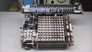 VINTAGE FRIDEN STW10 AUTOMATIC CALCULATOR Adding Machine [upl. by Rats]