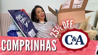 MAIOR COMPRINHAS CampA COM 25 DESCONTO 🙀  Provando Looks Cea  Looks Fitness Água e Luz [upl. by Cyrille]