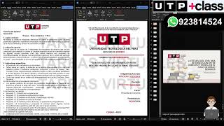 🔴 ACS09 Semana 09  Tema 01 Tarea Tarea académica 1 TA1 [upl. by Tik626]