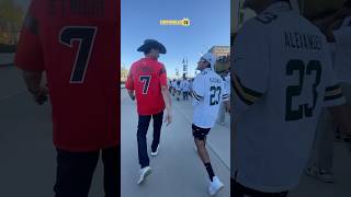 Texans fan cries after Packers WIN nfl [upl. by Refynnej]