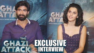 THE GHAZI ATTACK Movie Promotional Interview  Rana Daggubati And Taapsee Pannu [upl. by Denise]