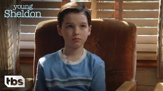 Young Sheldon Sheldon Quits Science Season 1 Episode 16 Clip  TBS [upl. by Aicilana]