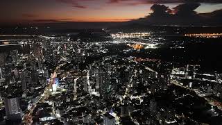 Mesmerizing Night Drone Flight Over Panama City  Stunning Skyscrapers amp City Lights [upl. by Orestes]