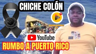 CIRIACO COLON PIERDE LA VID TRATANDO DE LLEGAR A PUERTO RICO [upl. by Lareena]