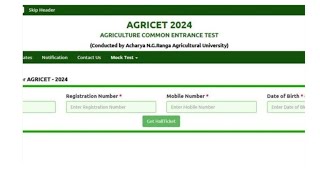 AGRICET 2024 results at angrauacin heres direct link to check [upl. by Gaige403]