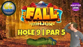 Master QR Hole 9  Par 5 EAGLE  Fall Major 2024 Tournament Golf Clash Guide [upl. by Leckie830]