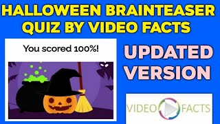 The Halloween Brainteaser Quiz 100 Answers by Videofacts [upl. by Nevart]