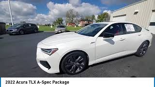 2022 Acura TLX Marysville Dublin Delaware Worthington Marion OH NA000950 [upl. by Sello859]