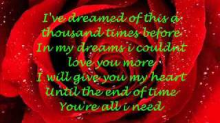 My Valentine Lyrics  Martina Mcbride [upl. by Downing]