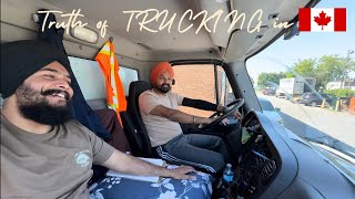 Shocking Truth of Trucking in Canada 2024😱  Kiran Nation Vlogs [upl. by Surbeck]