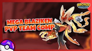 Mega Blaziken With its PvP Team comp  Pokemon Brick Bronze [upl. by Cohin]