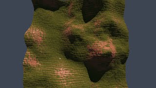 OpenGL procedural terrain  triplanar texture mapping  normal mapping [upl. by Garlanda]