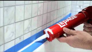 How to Seal Around A Tub Or Shower [upl. by Anihs]