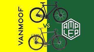 Ampler Stout vs Vanmoof Electrified S2 eBike Vergleichstest [upl. by Cecilla]