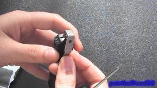 How to replace a SOG knife pocket clip [upl. by Valdas]