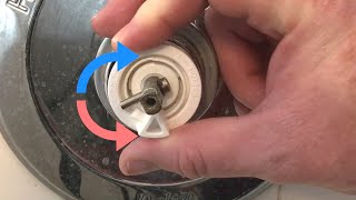 How to adjust the hot water in your shower  Delta Faucet [upl. by Aihset983]