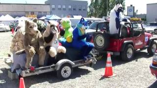 Fursuiting at Auburn Good Ol Days Parade 2010 [upl. by Eras]