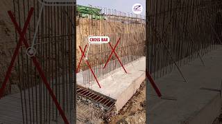 Retaining Wall में Cross Bars क्यों देते हैं  Reinforcement Bars in Retaining Wall [upl. by Ahaelam]