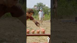 Survivor Tocantins Brazil Teamwork Challenge Pottery Clay Pig Tyson JT JeffProbst [upl. by Lime]