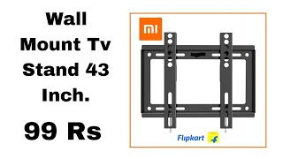 TV 242632404243 Inches Ultra Slim LCD LED TVs Wall Mount Stand For MI Realme Oneplus [upl. by Athena]