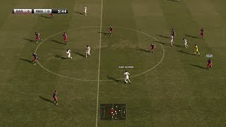 PES 2013 UEFA Champions League Final FC Barcelona vs Real Madrid Gameplay [upl. by Marilin]