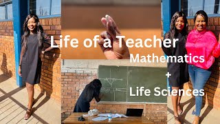 A REALISTIC DAY IN MY LIFE AS A STUDENT TEACHER UNISA STUDENT [upl. by Herrmann]