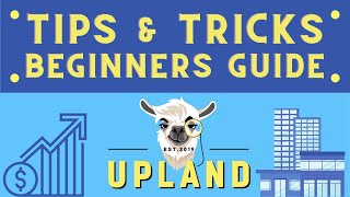 Upland Tips and Tricks  Beginners Guide for New Players [upl. by Ahsal]